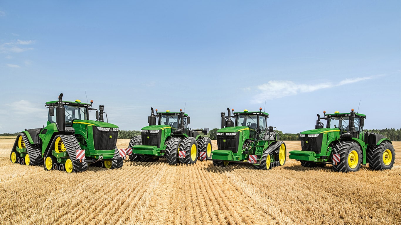 Продуктова гама трактори на John Deere