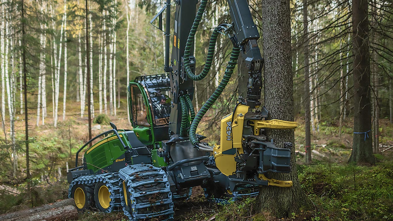 Глава за харвестър John Deere H424