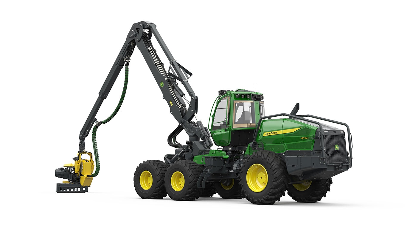 Колесен харвестър John Deere 1470H