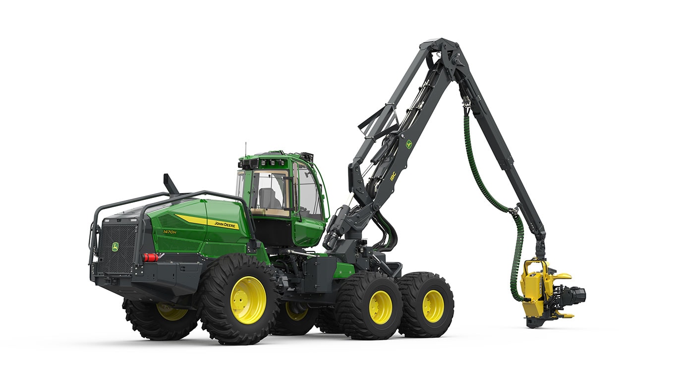 Колесен харвестър John Deere 1470H